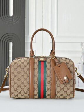 🎁Gucci Women Medium Ophidia Boston Bag 🎁